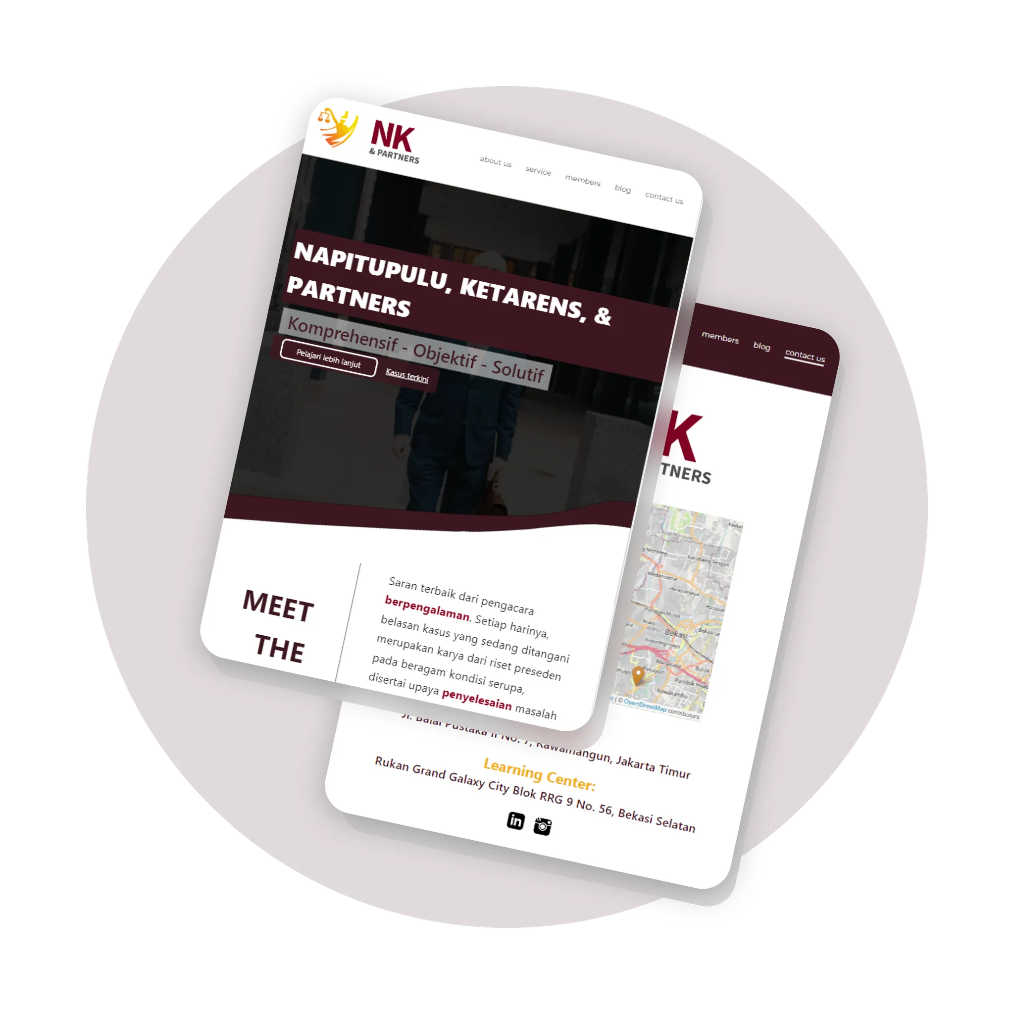 NK Law Firm Web